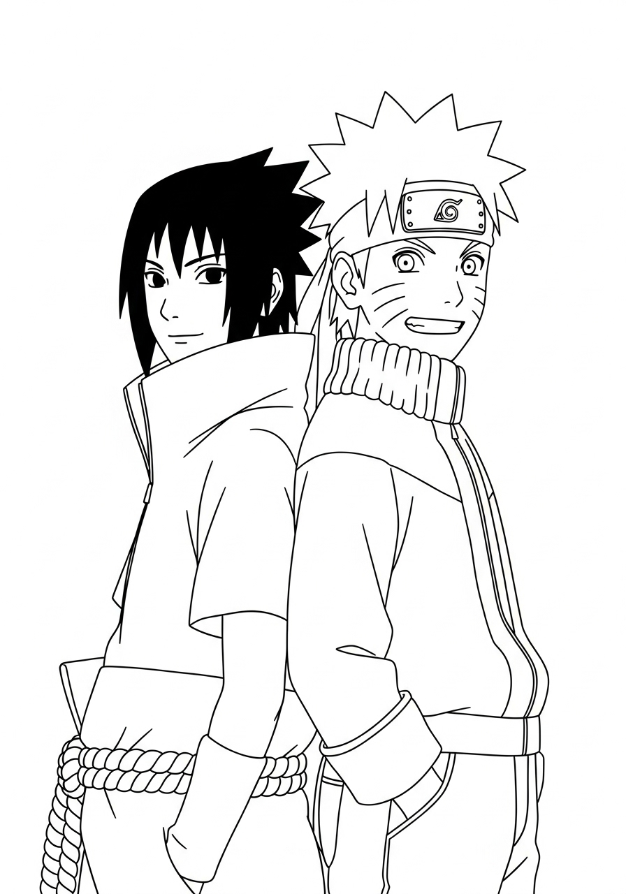 Uchiha Sasuke Coloring Pages 9 Uchiha Sasuke coloring pages grinch