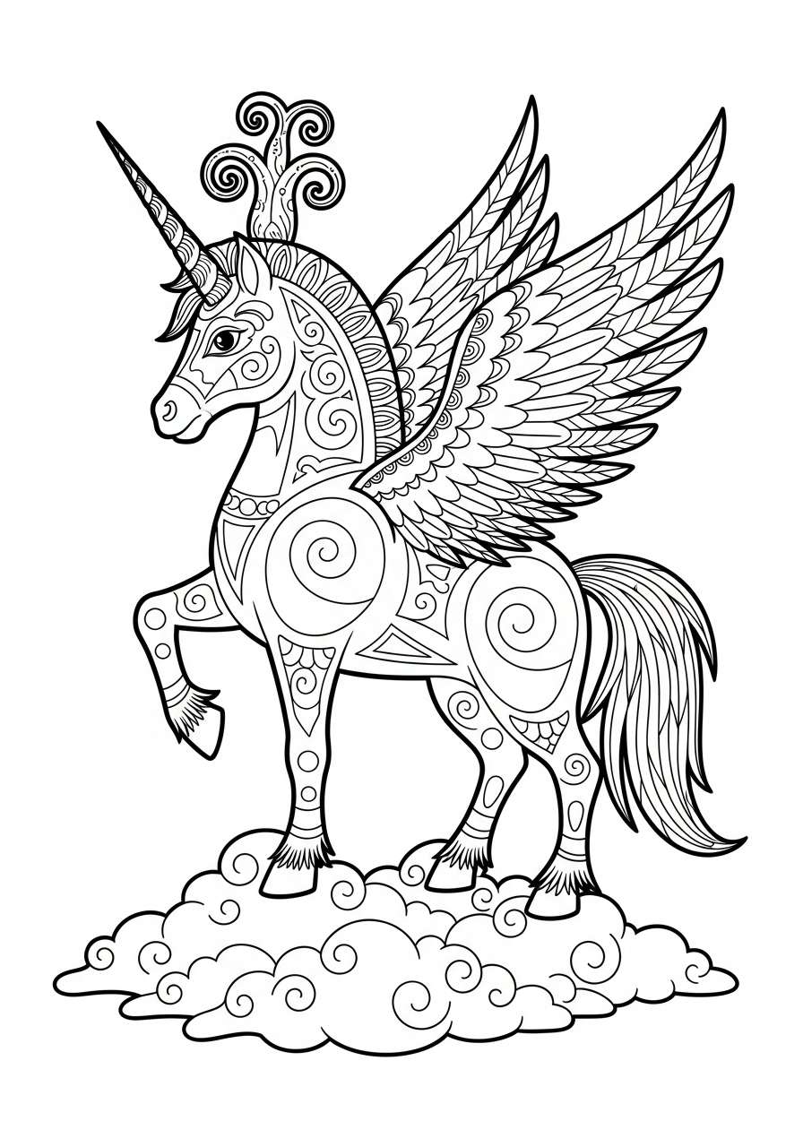 Alebrijes Coloring Pages 13 free printable Alebrijes coloring pages for adults