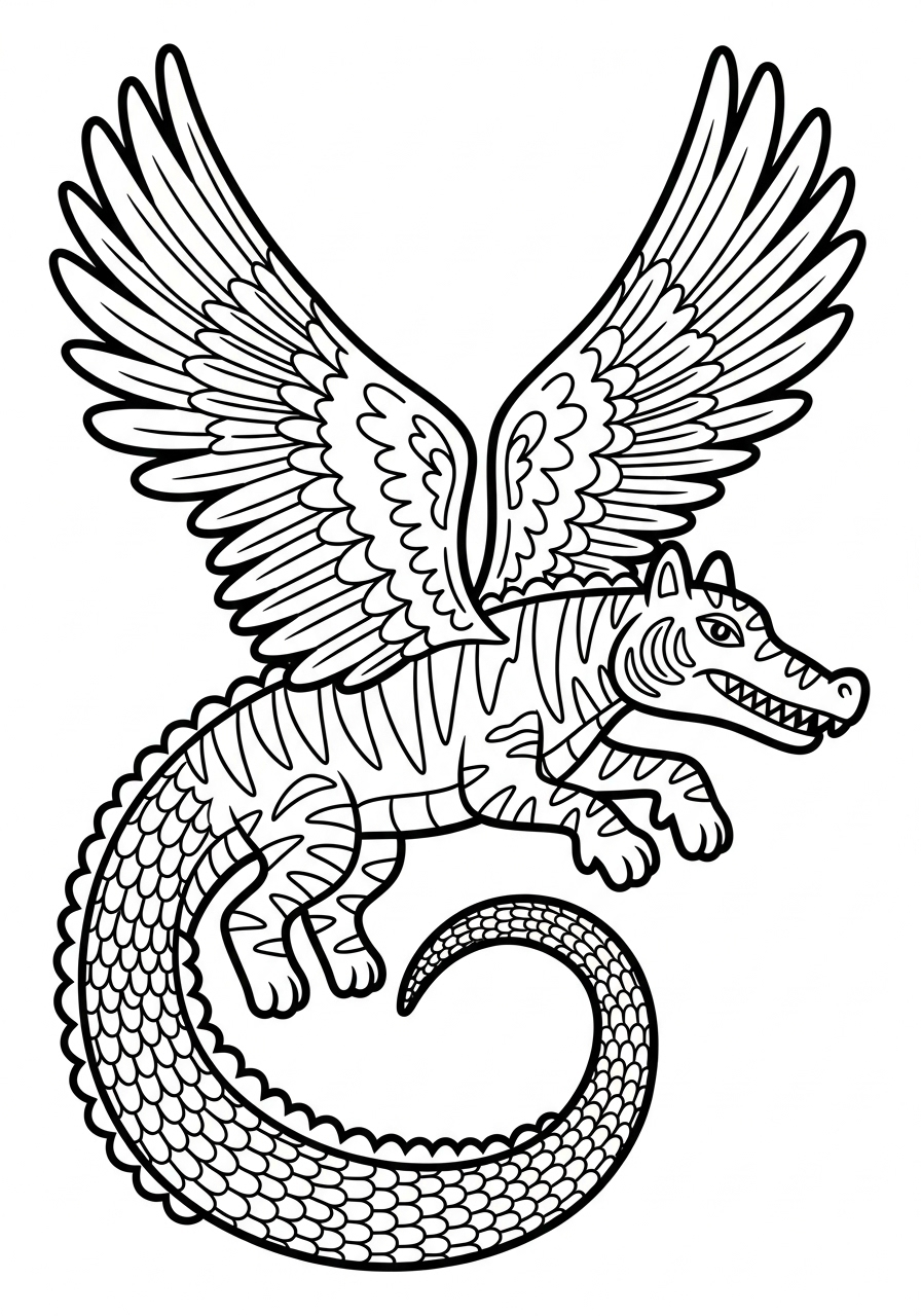 Alebrijes Coloring Pages 22 Alebrijes themed coloring pages
