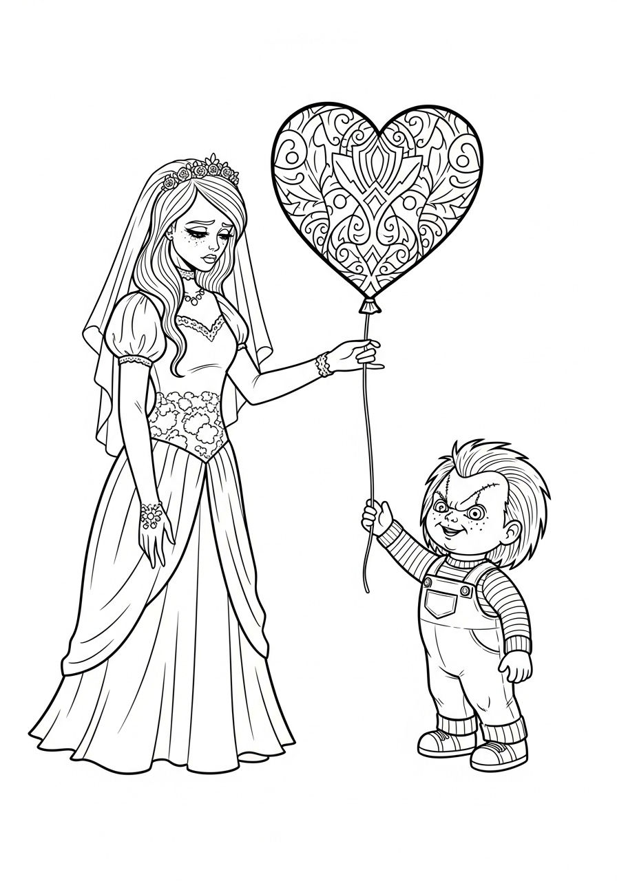 Chucky Coloring Pages 13 Chucky coloring pages printable free
