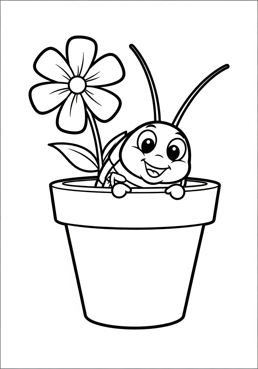 Cockroach Coloring Pages 8 free Cockroach coloring pages for kids