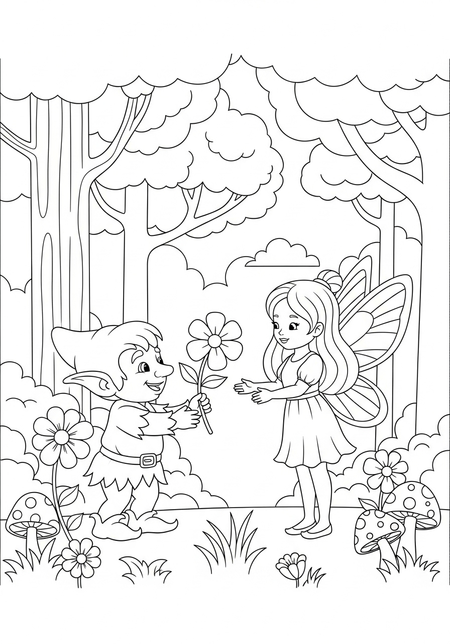 Goblin Coloring Pages 11 free printable Goblin coloring pages for adults
