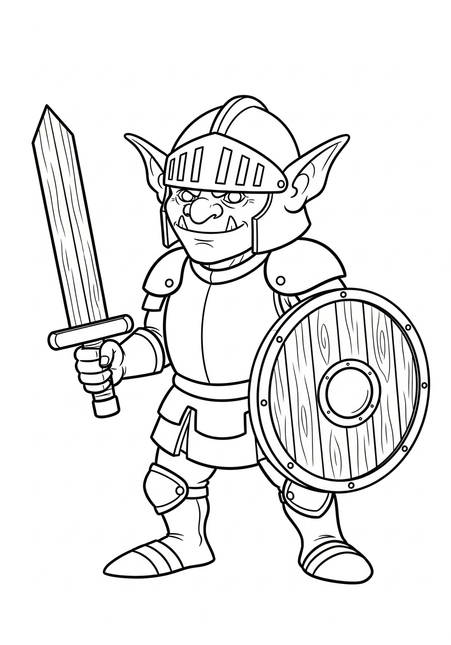 Goblin Coloring Pages 12 detailed Goblin coloring pages 1
