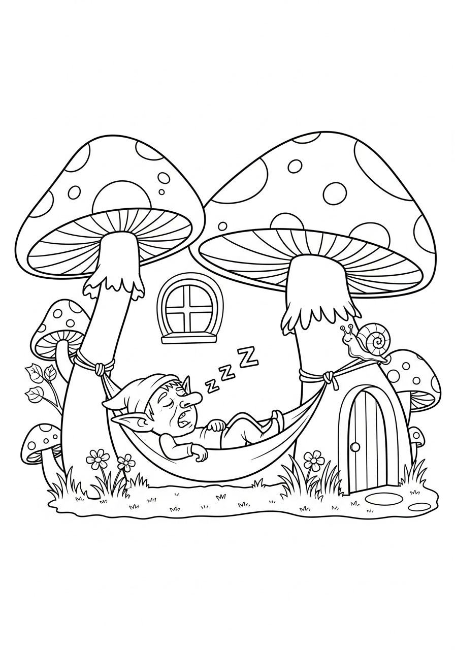 Goblin Coloring Pages 13 coloring pages for kids Goblin