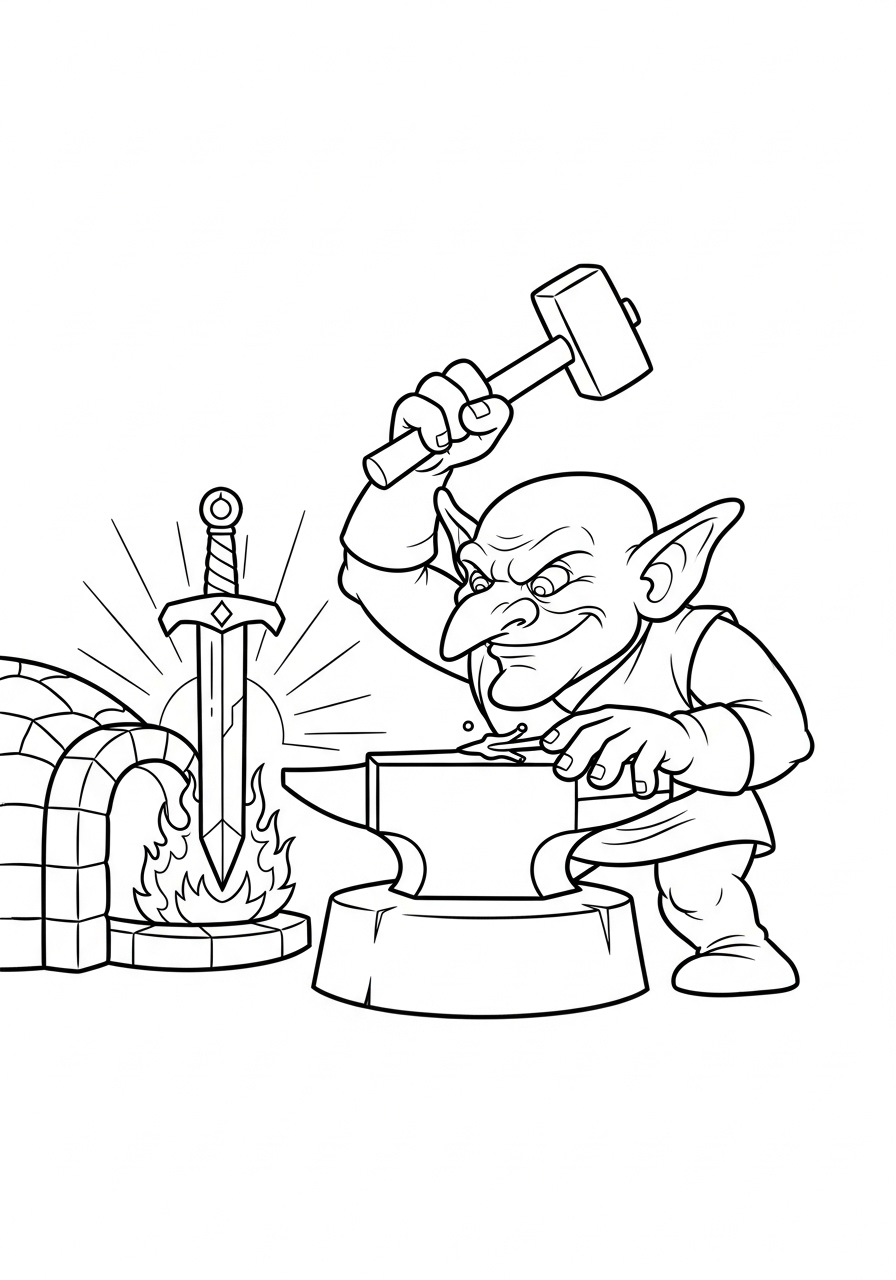 Goblin Coloring Pages 23 grinch Goblin coloring pages