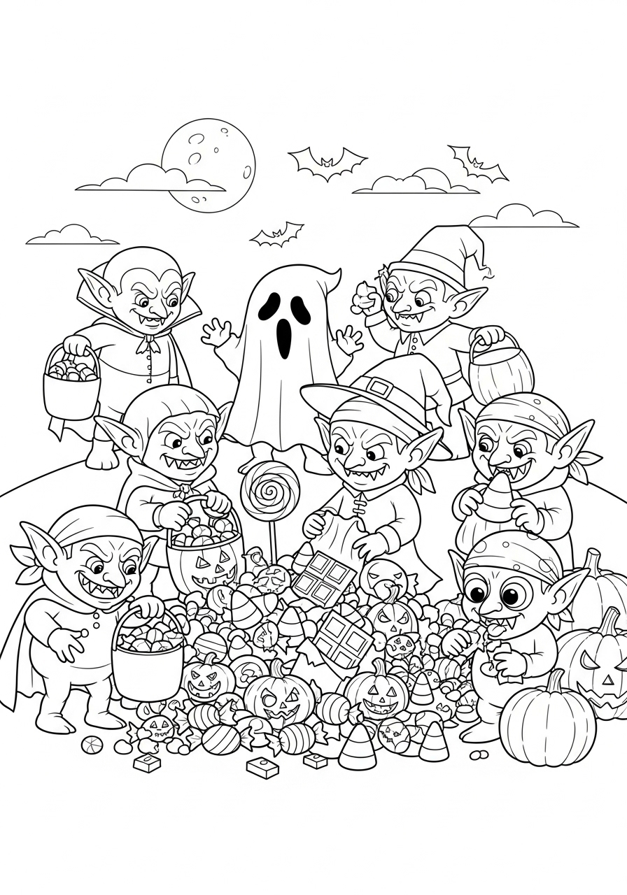 Goblin Coloring Pages 10 Goblin coloring pages free printable
