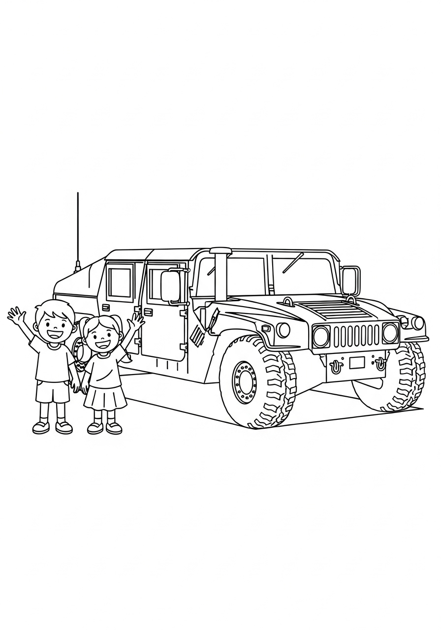 Humvee Coloring Pages 22 Humvee coloring pages free printable