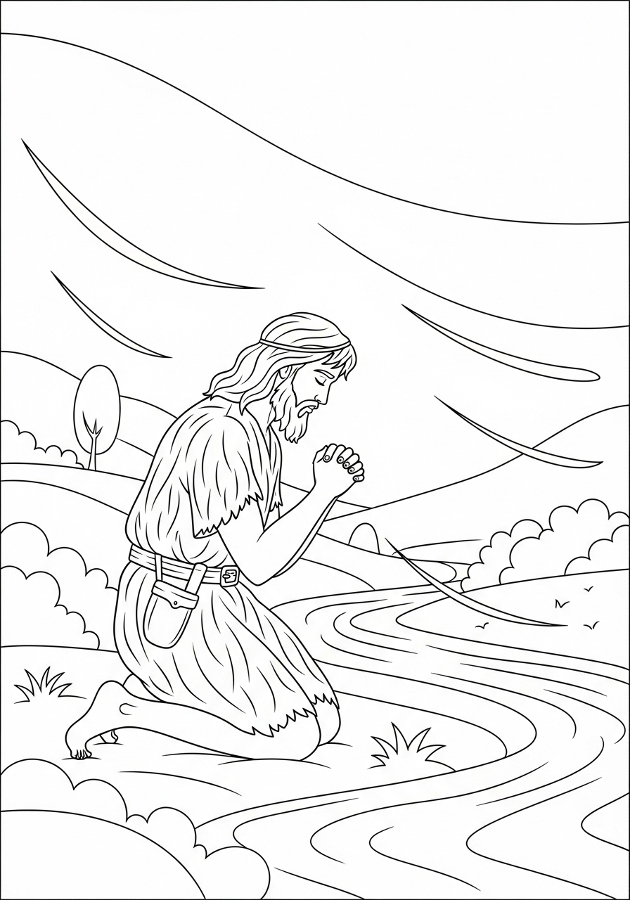 John the Baptist Coloring Pages 15 John the Baptist coloring pages for adults pdf