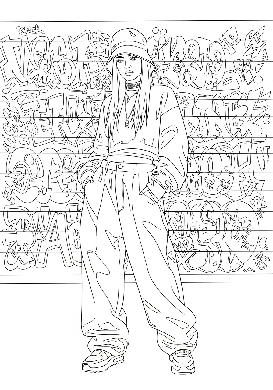 Lisa Blackpink Coloring Pages 16 free Lisa Blackpink tree coloring pages