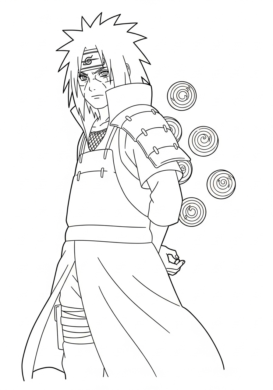 Madara Uchiha Coloring Pages 15 adult Madara Uchiha coloring pages