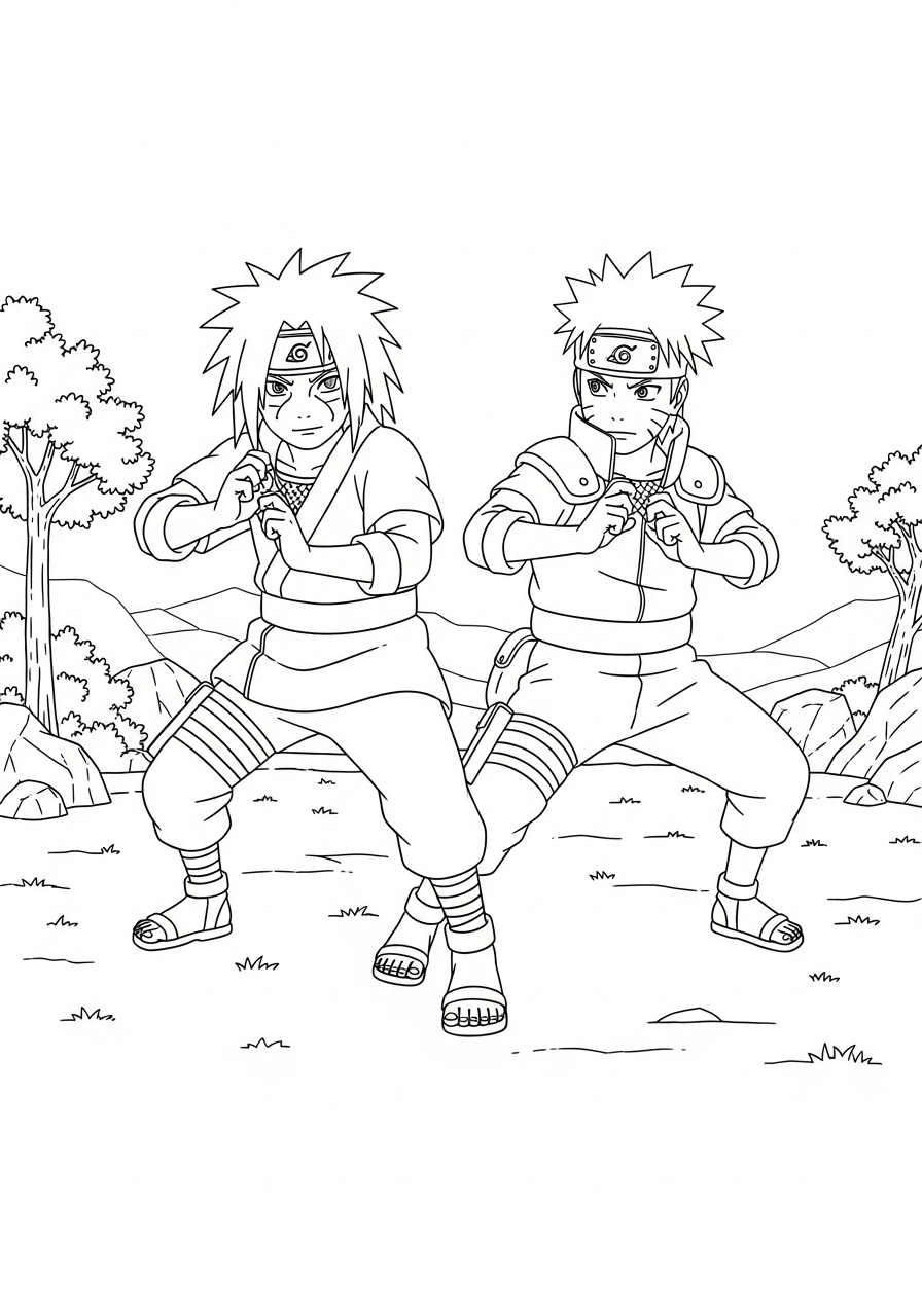 Madara Uchiha Coloring Pages 6 Madara Uchiha coloring pages for adults easy