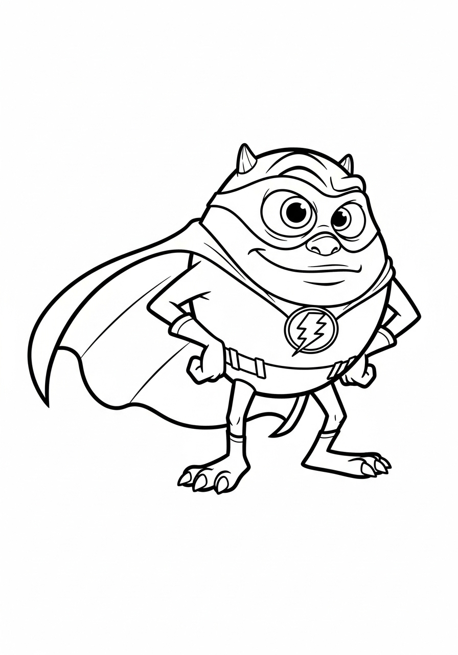 Mike Wazowski Coloring Pages 10 Mike Wazowski coloring pages to print
