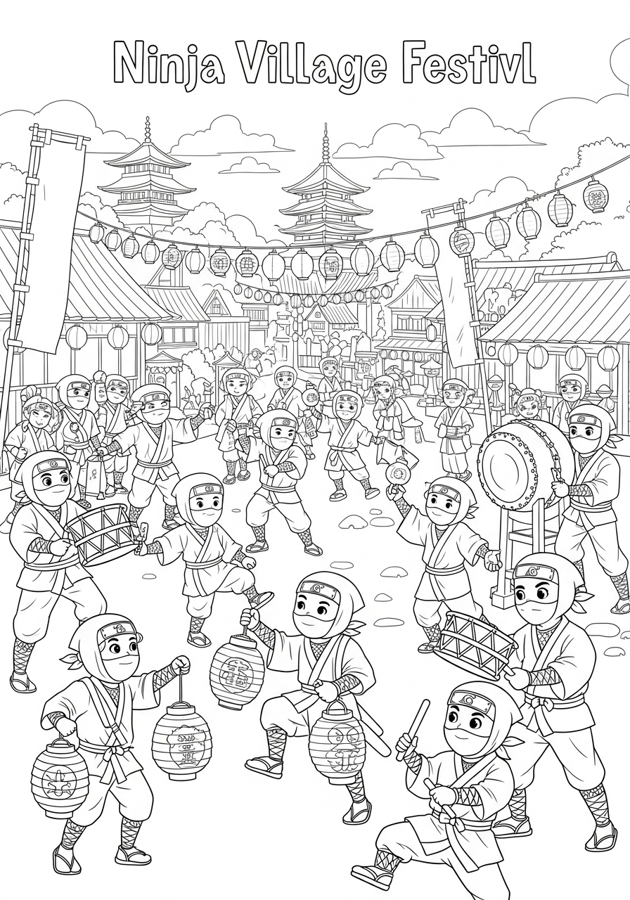 Ninja Coloring Pages 20 old-fashioned Ninja coloring pages 1