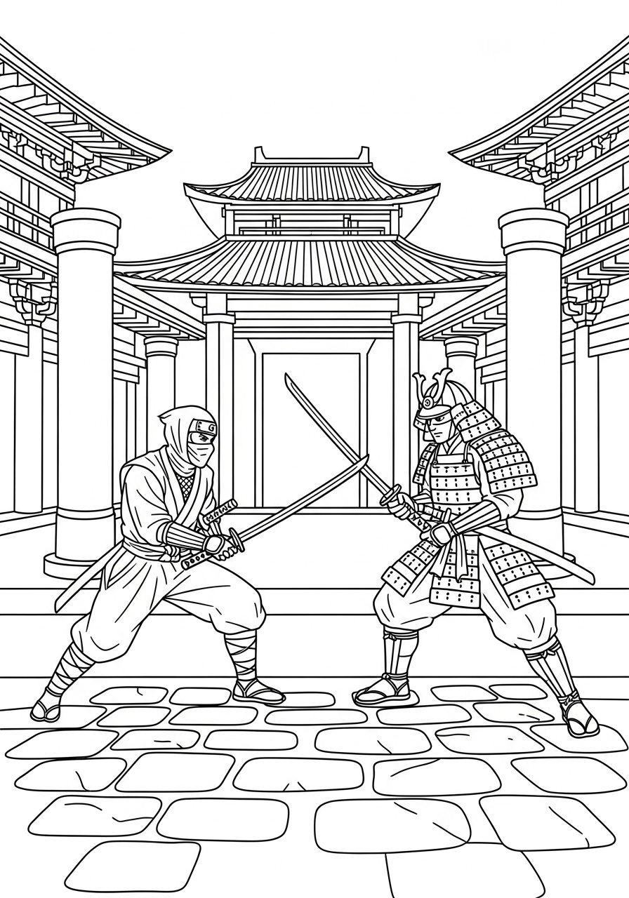 Ninja Coloring Pages 5 Ninja coloring pages free