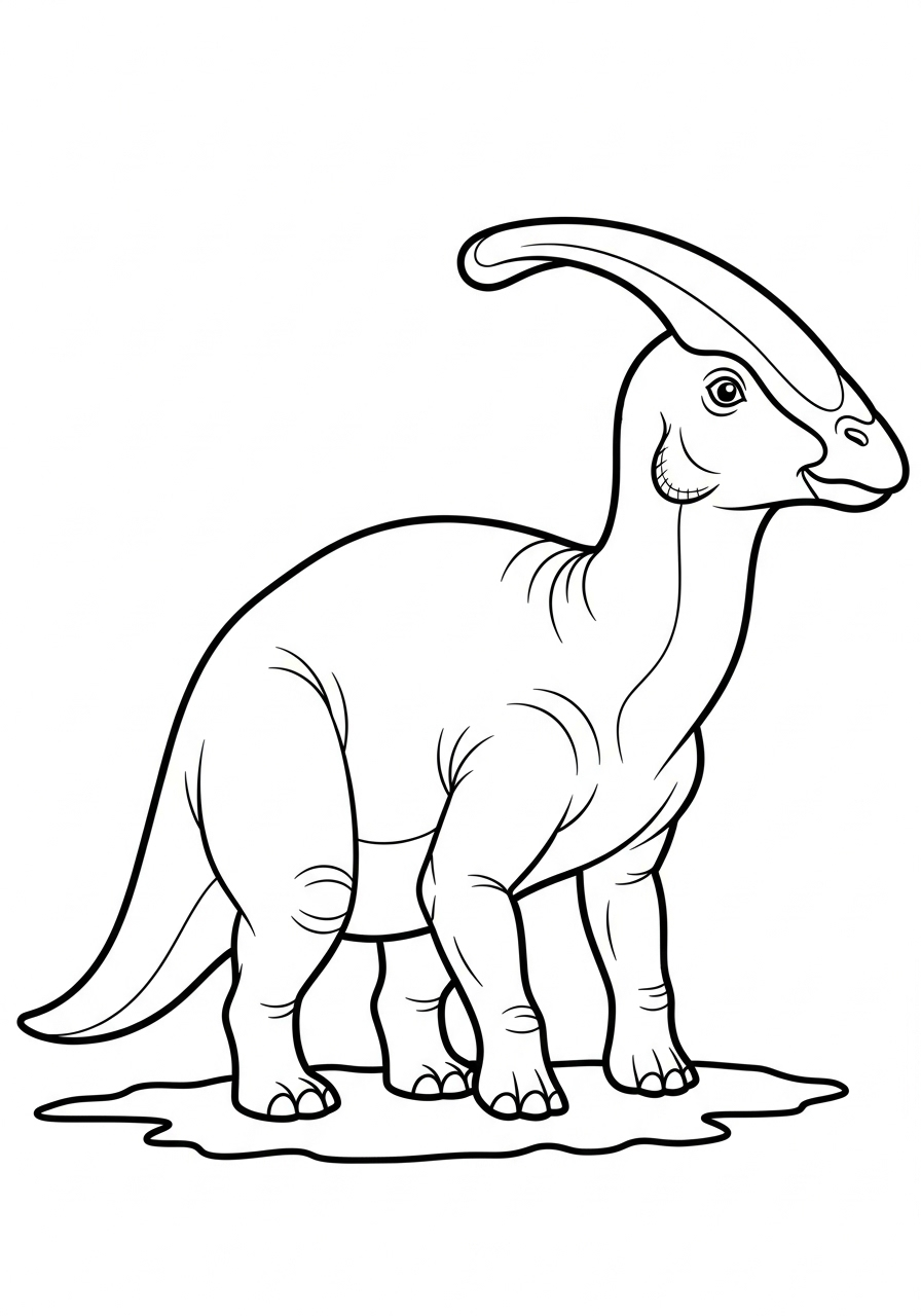 Parasaurolophus Coloring Pages 2 coloring pages Parasaurolophus