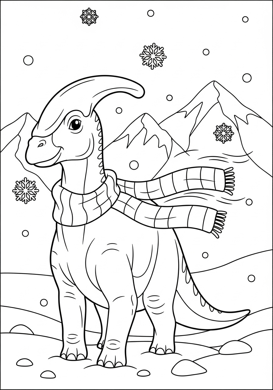 Parasaurolophus Coloring Pages 20 printable Parasaurolophus coloring pages for adults