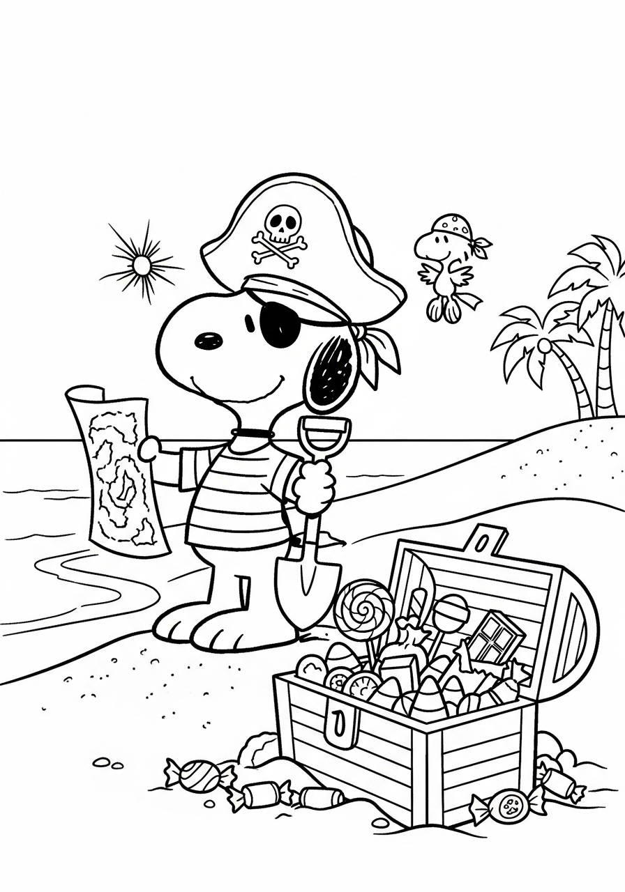 Snoopy Halloween Coloring Pages 15 printable Snoopy Halloween coloring pages for adults