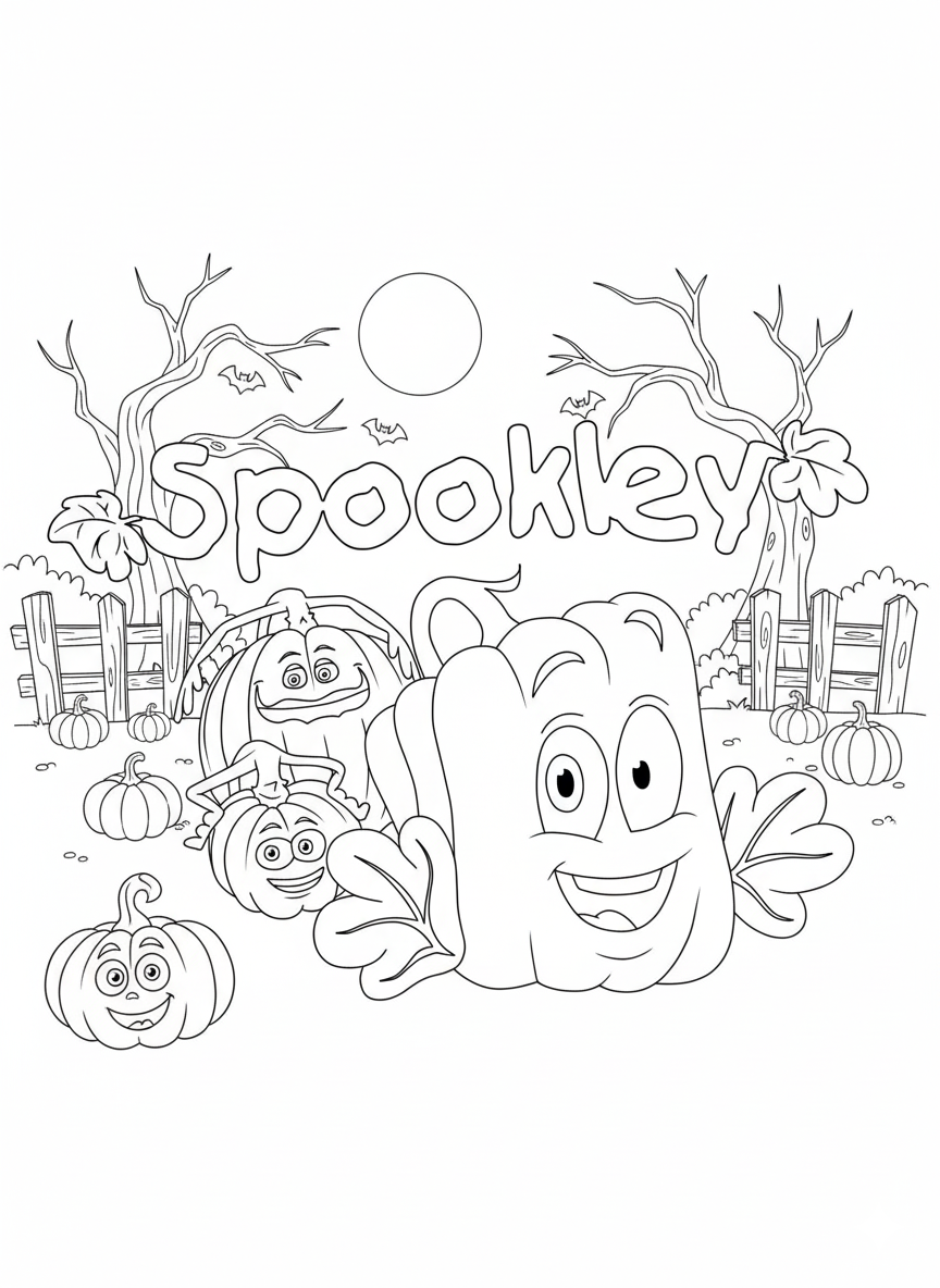 Spookley the Square Pumpkin Coloring Pages 18 fun Spookley the Square Pumpkin coloring pages