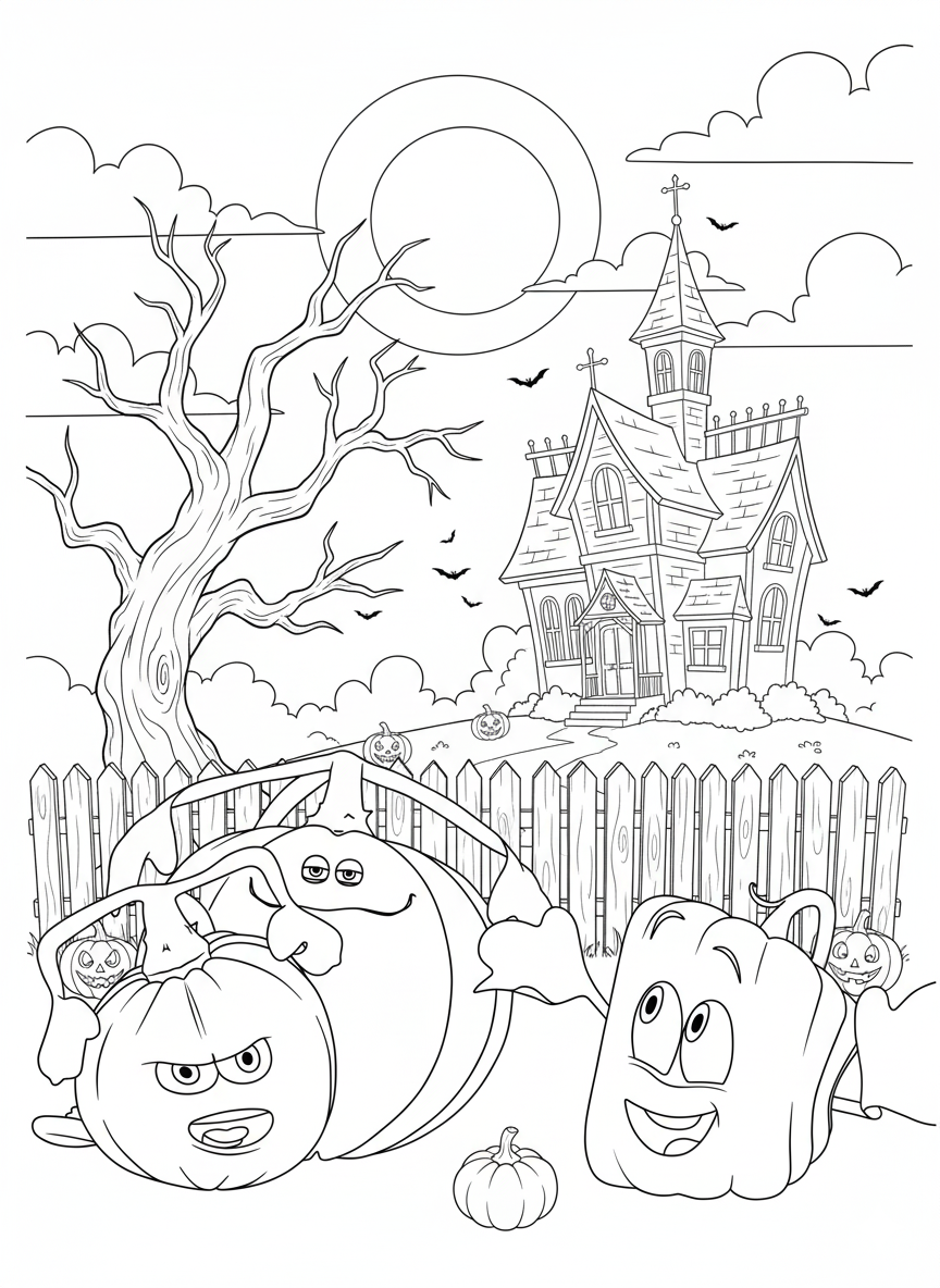 Spookley the Square Pumpkin Coloring Pages 14 Spookley the Square Pumpkin coloring pages printable