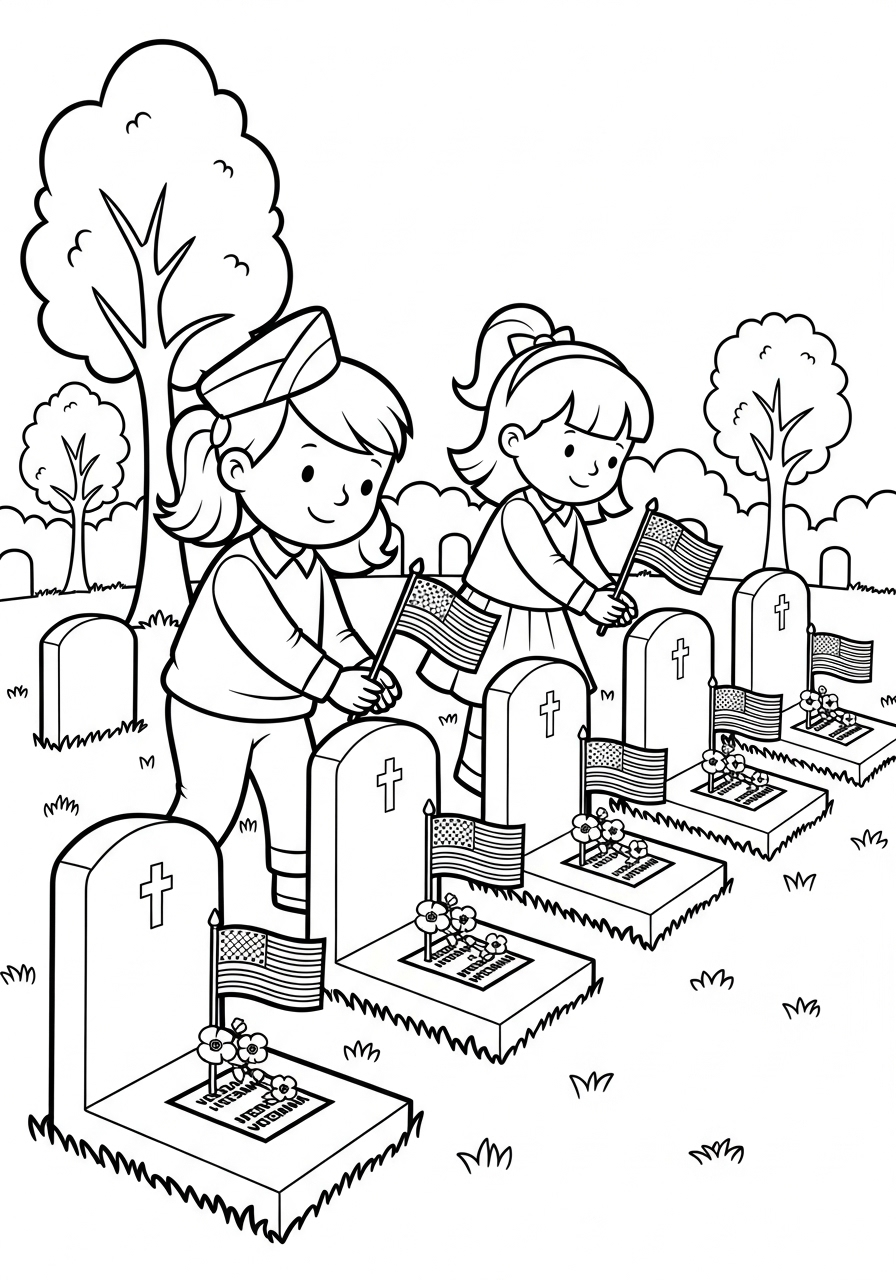 Veterans Day Coloring Pages 9 free coloring Veterans Day pages