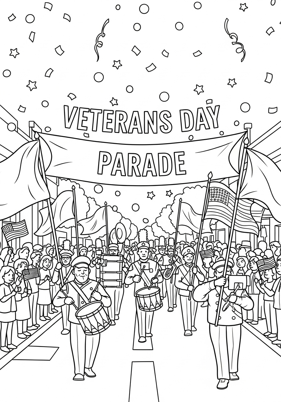 Veterans Day Coloring Pages 4 free Veterans Day coloring pages printable