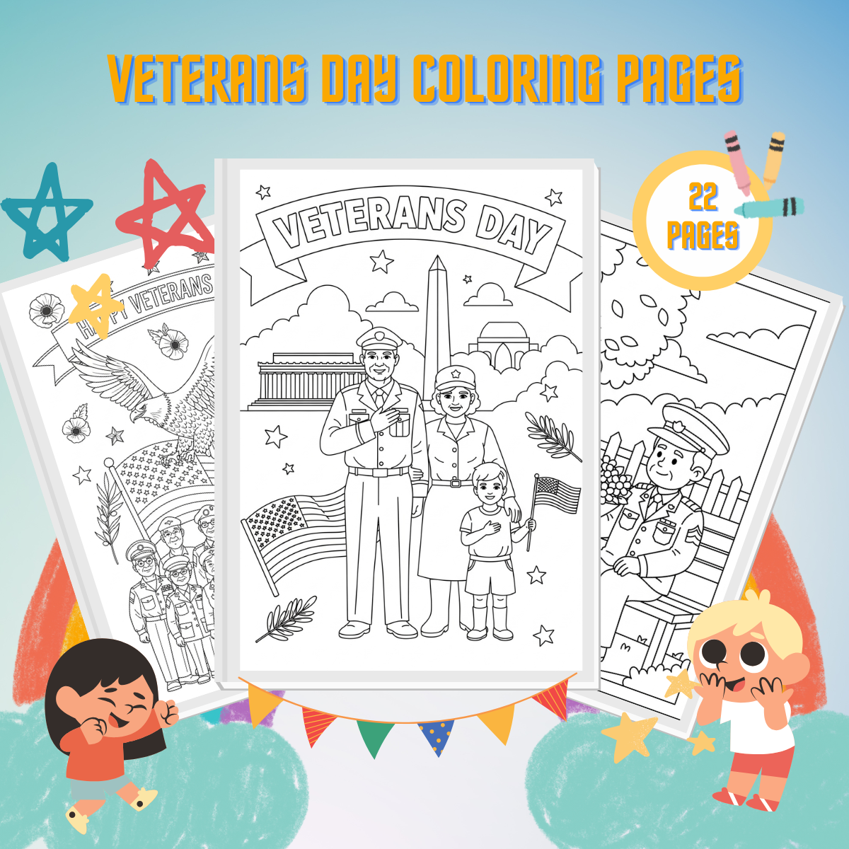 Veterans Day Coloring Pages 23 Veterans Day Coloring Pages thumbnail