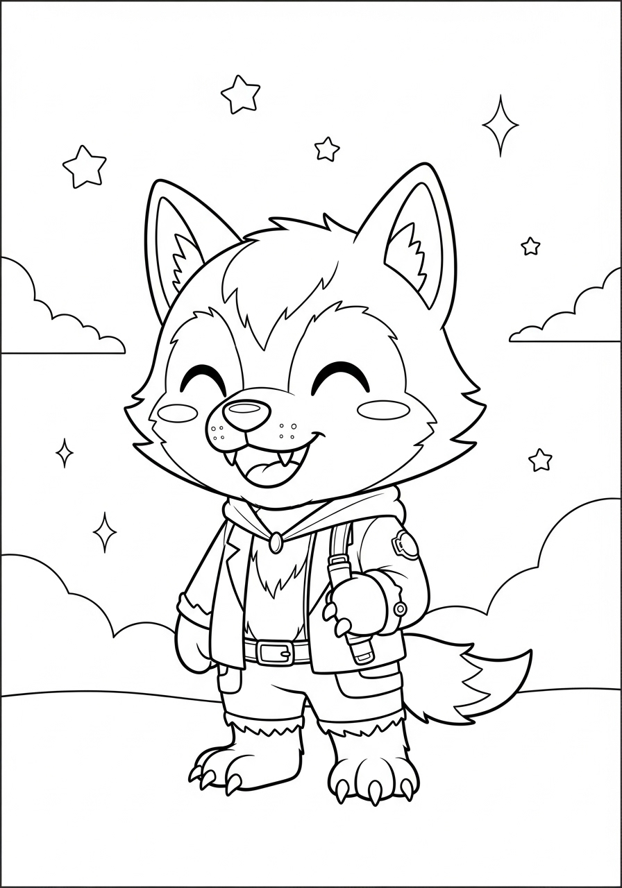 Werewolf Coloring Pages 19 printable coloring pages Werewolf