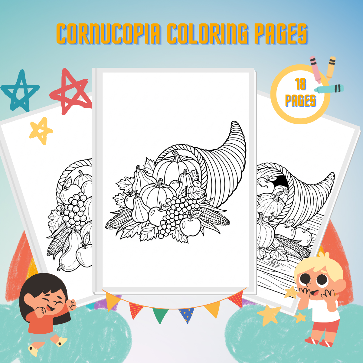 Cornucopia Coloring Pages 31 Cornucopia Coloring Pages thumbnail