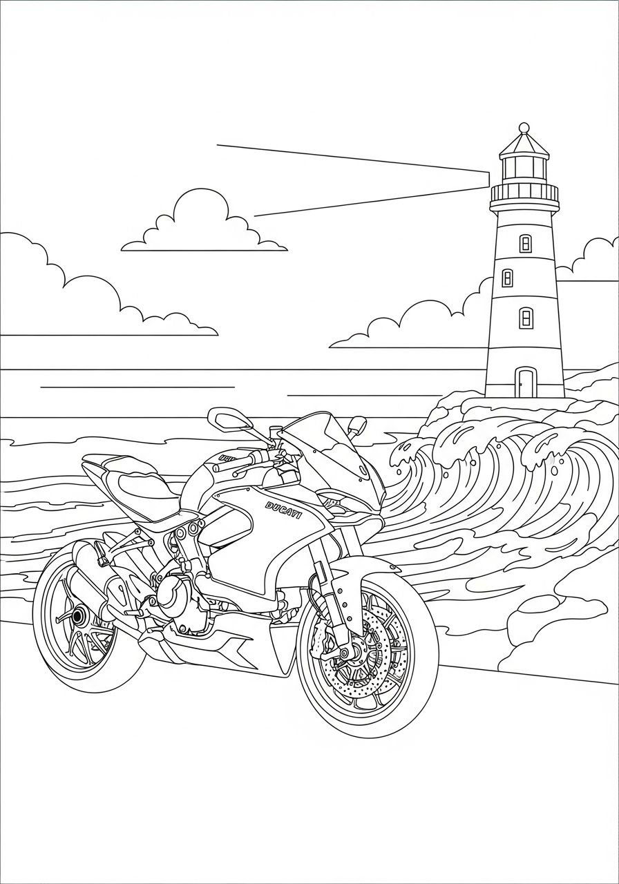Ducati Coloring Pages 13 Ducati ornament coloring pages 1
