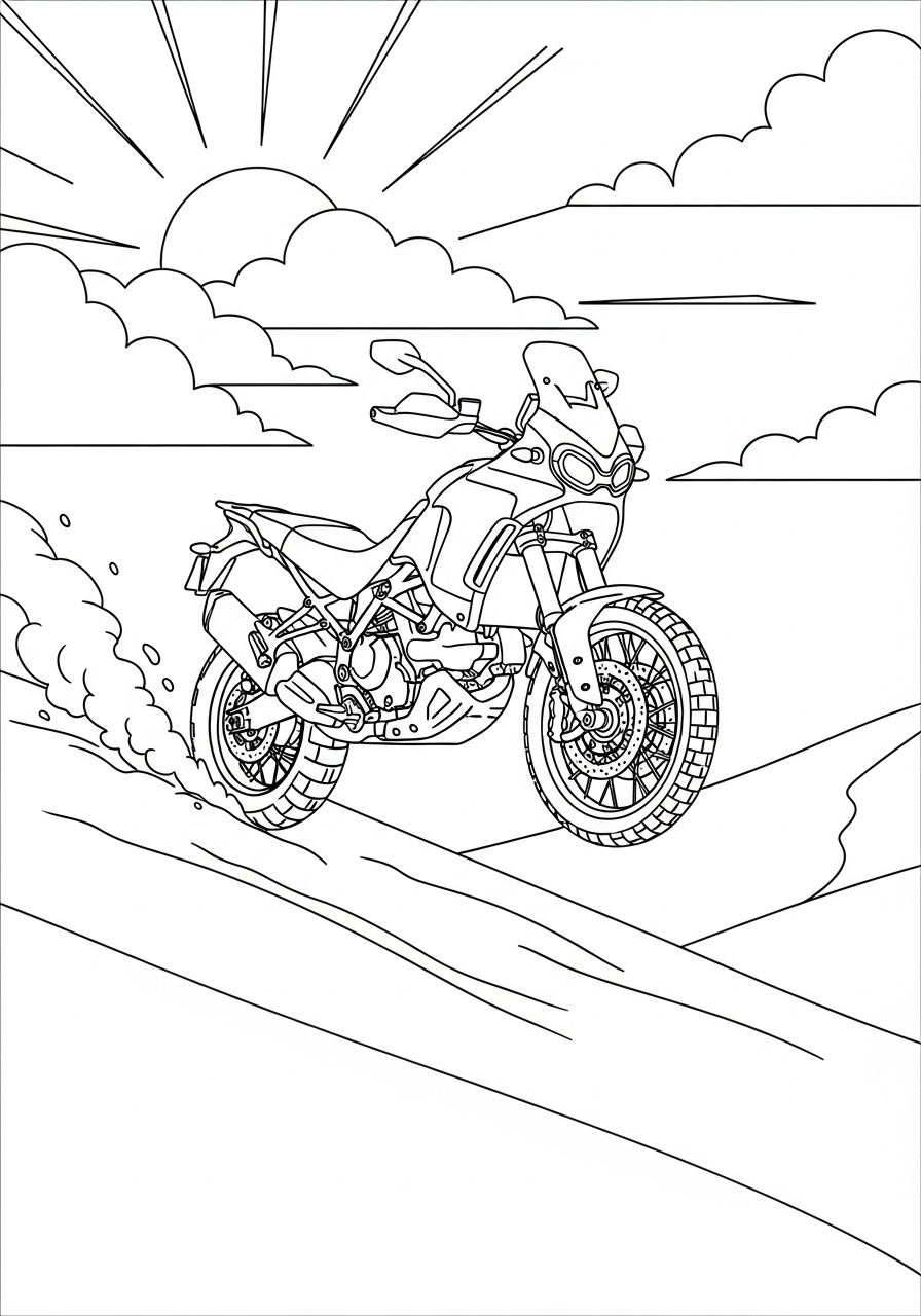 Ducati Coloring Pages 14 free printable Ducati coloring pages
