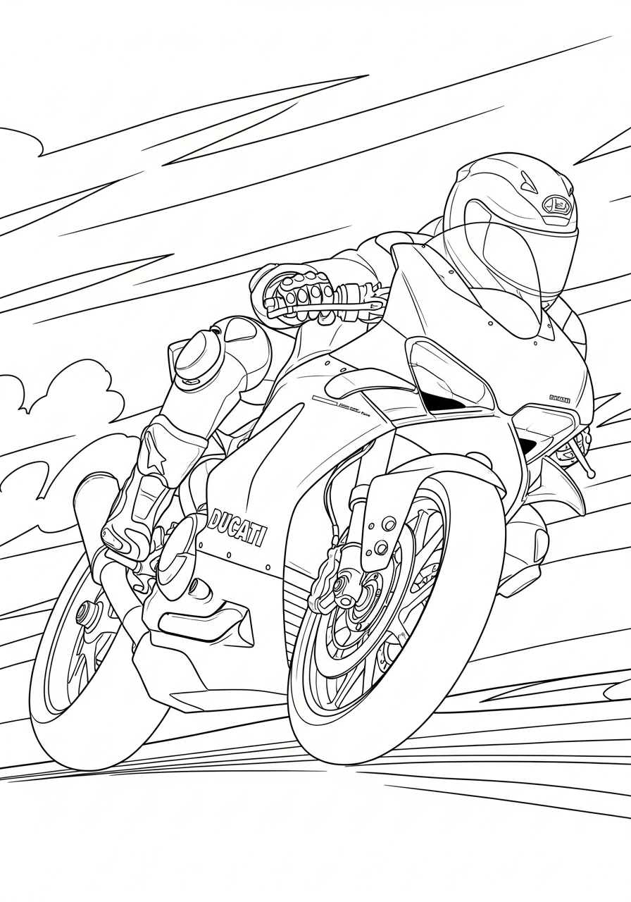 Ducati Coloring Pages 15 Ducati coloring pages free printable