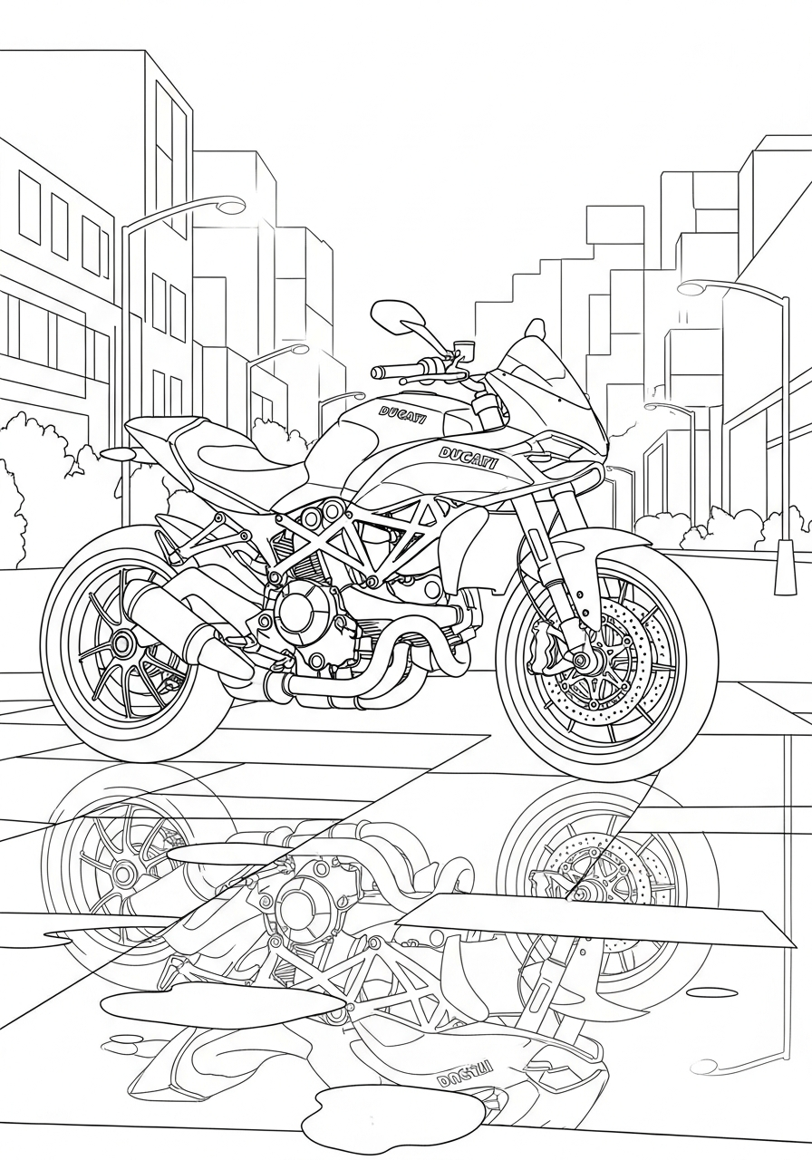 Ducati Coloring Pages 18 free printable coloring pages Ducati