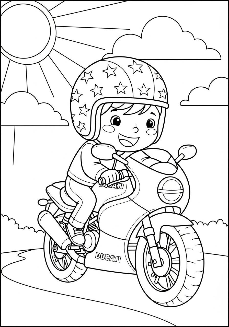 Ducati Coloring Pages 5 Ducati printable coloring pages