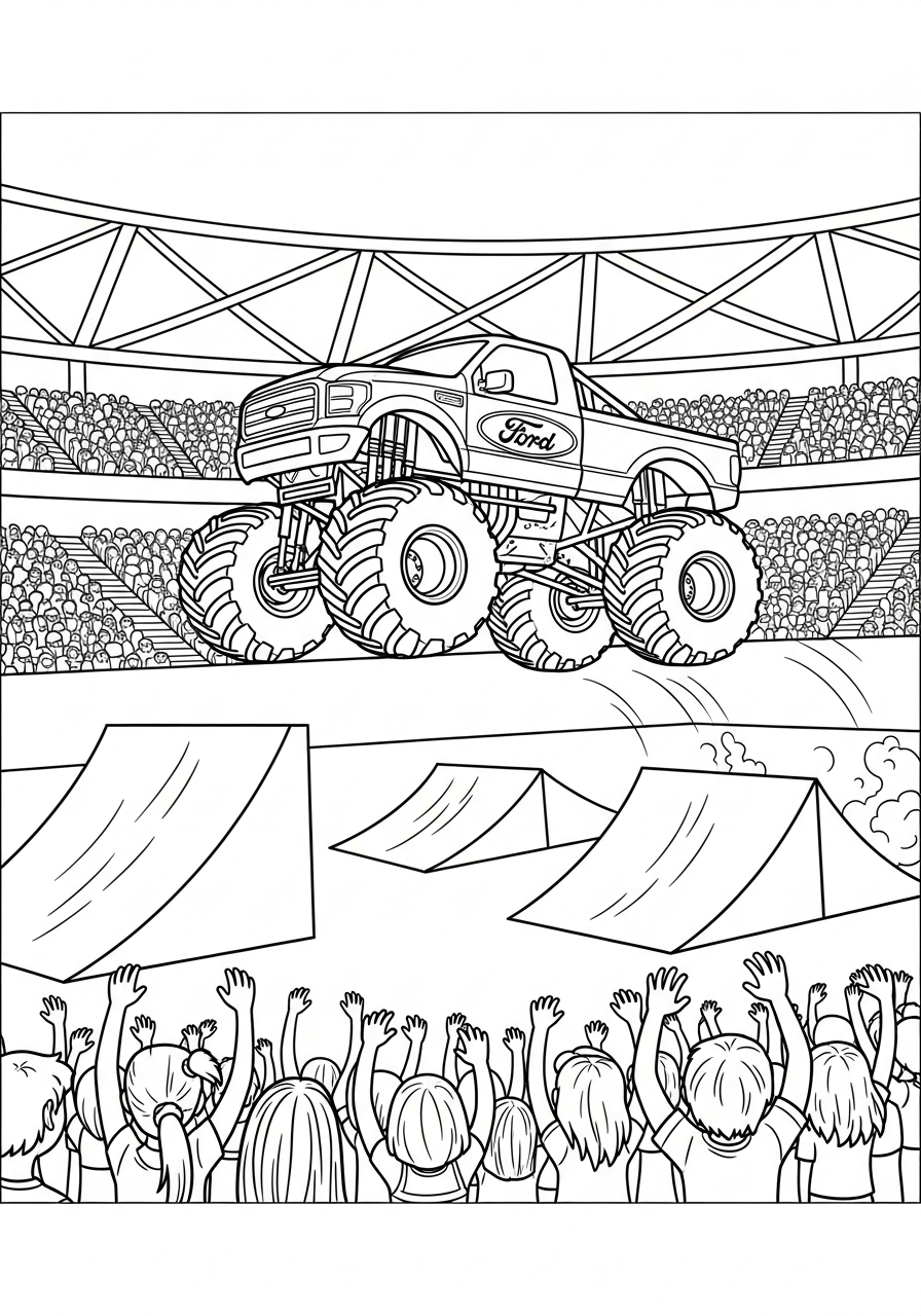 cute coloring pages Ford