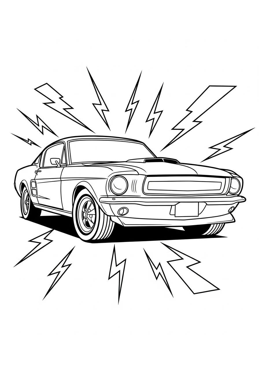 Ford coloring pages for adults
