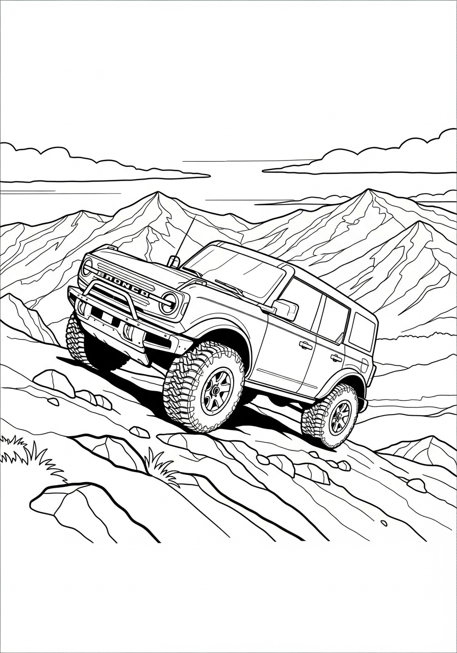 merry Ford coloring pages