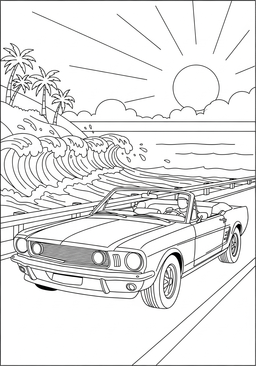 fun Ford coloring pages