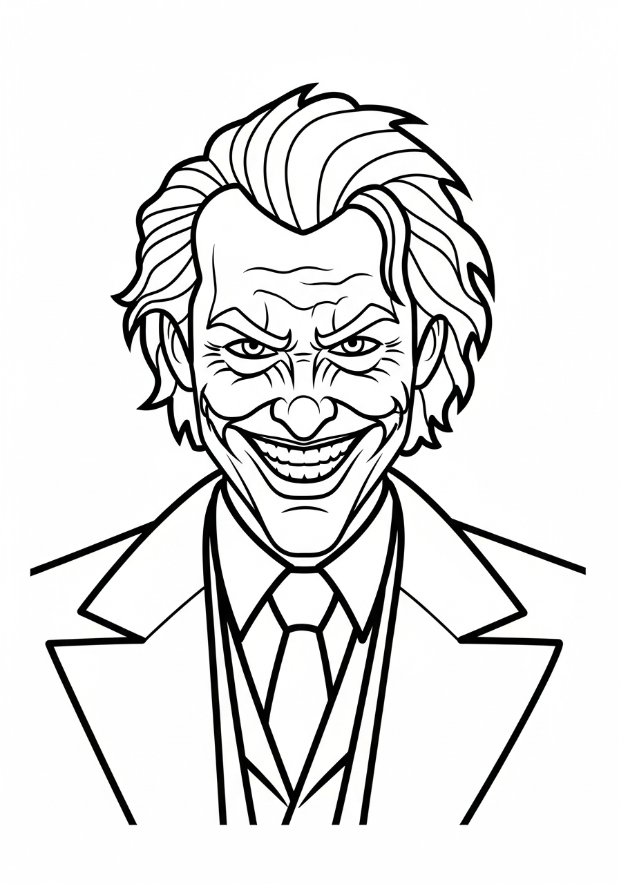 adult coloring pages Joker