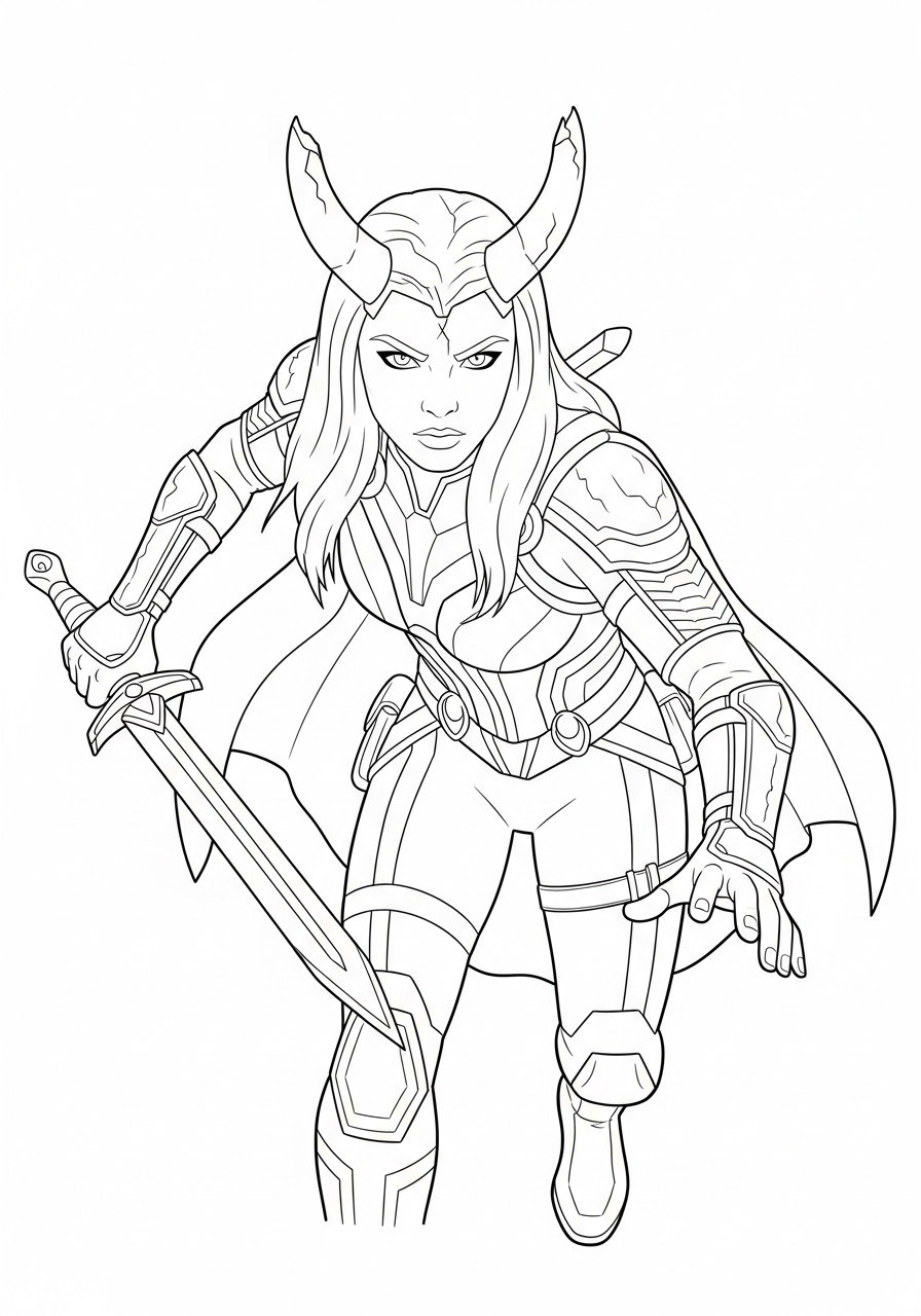 Loki Coloring Pages 5 printable Loki coloring pages for adults