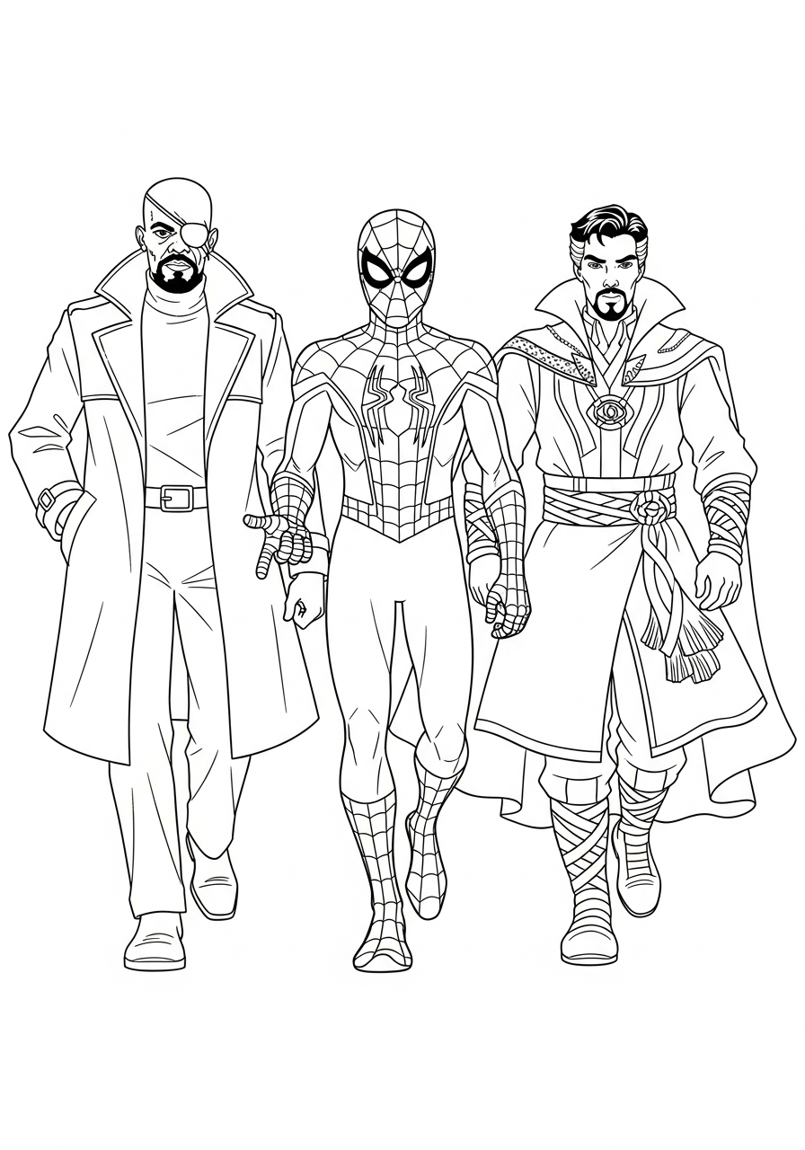 Nick Fury Coloring Pages 21 free coloring pages Nick Fury