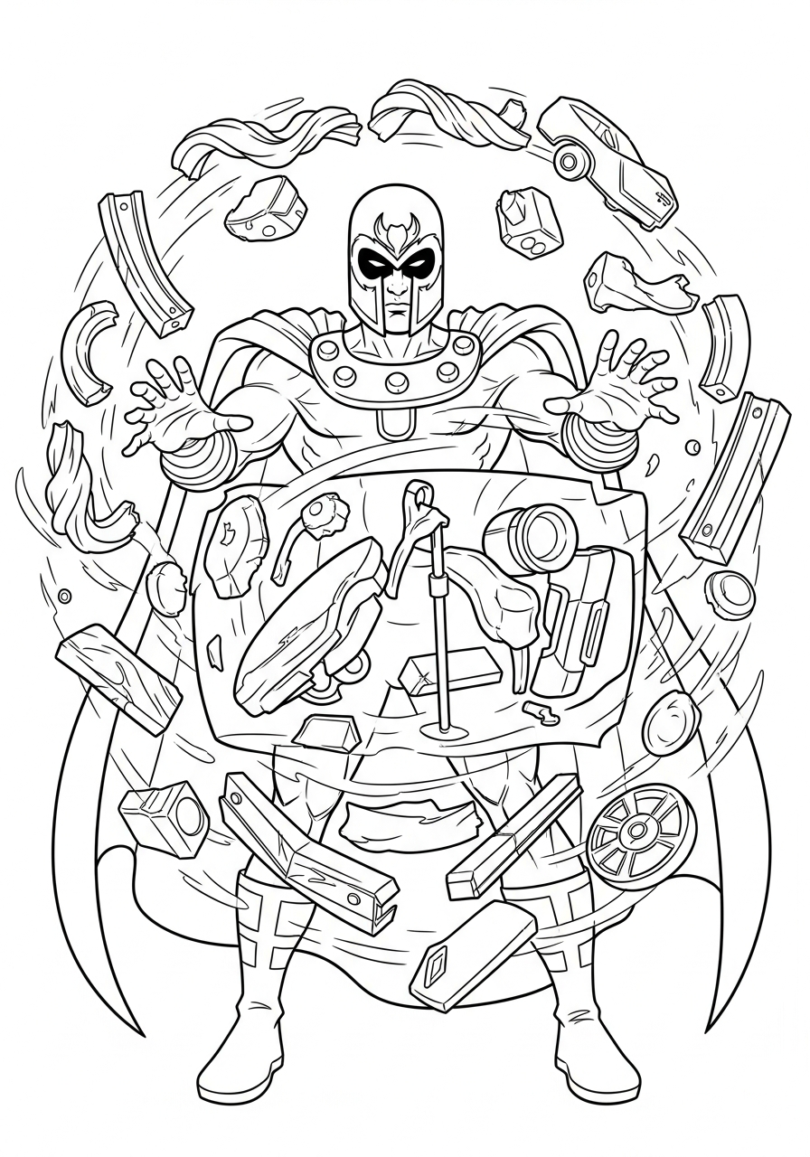 free X Men coloring pages for kids