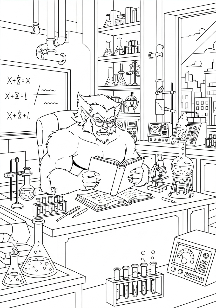 free printable X Men coloring pages