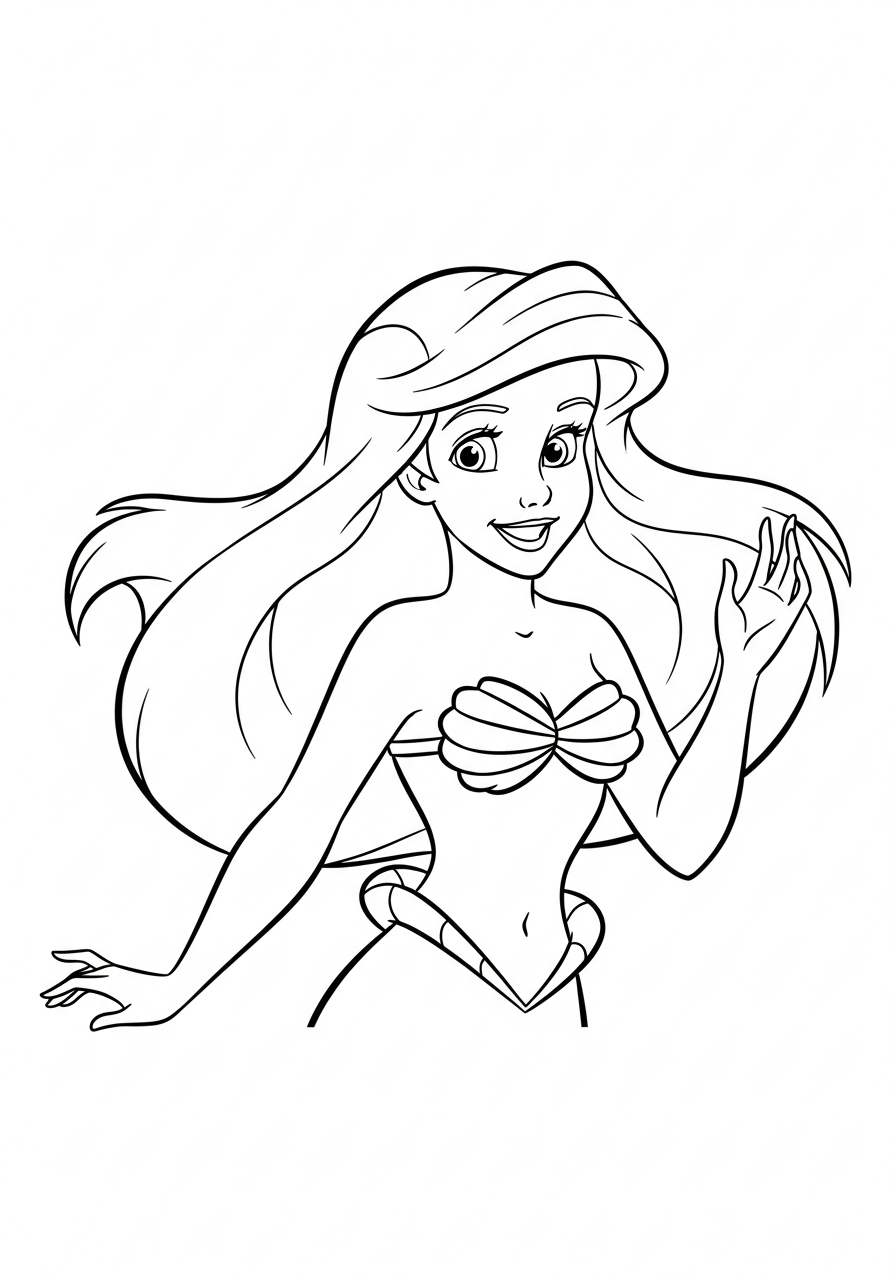 Ariel Coloring Pages 2 grinch Ariel coloring pages