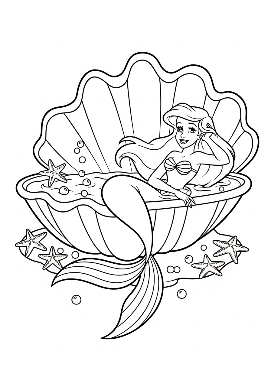 Ariel Coloring Pages 12 Ariel coloring pages grinch