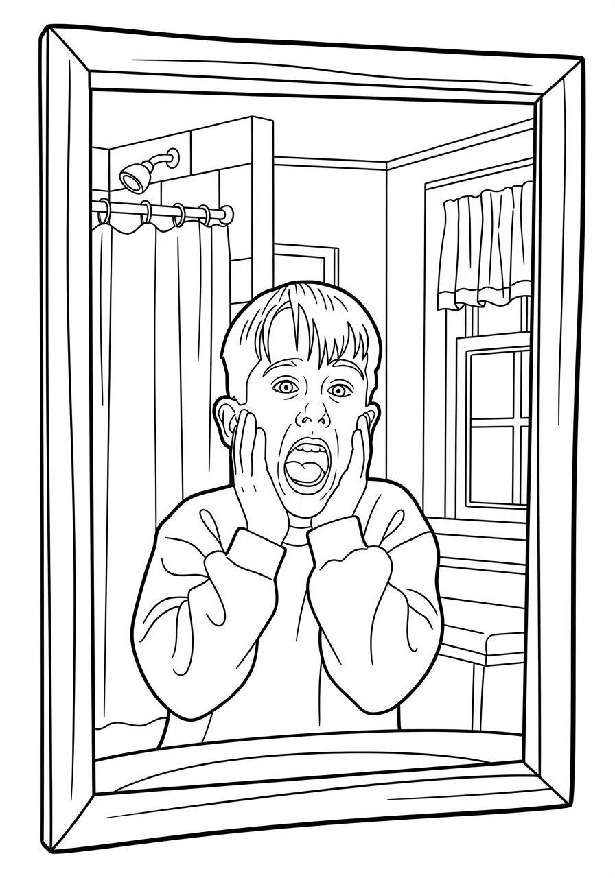 Home Alone Coloring Pages 2 printable Home Alone coloring pages