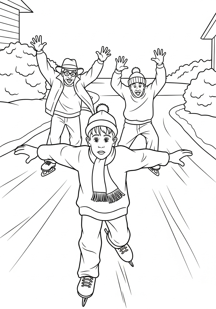 Home Alone Coloring Pages 11 Home Alone coloring pages for preschoolers