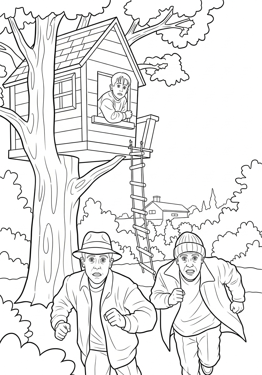 Home Alone Coloring Pages 13 Home Alone free coloring pages 1