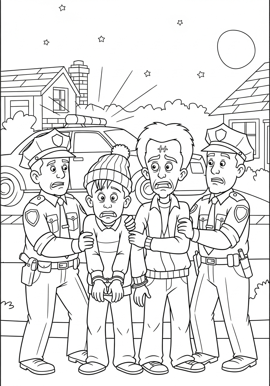 Home Alone Coloring Pages 18 free Home Alone coloring pages for adults 1