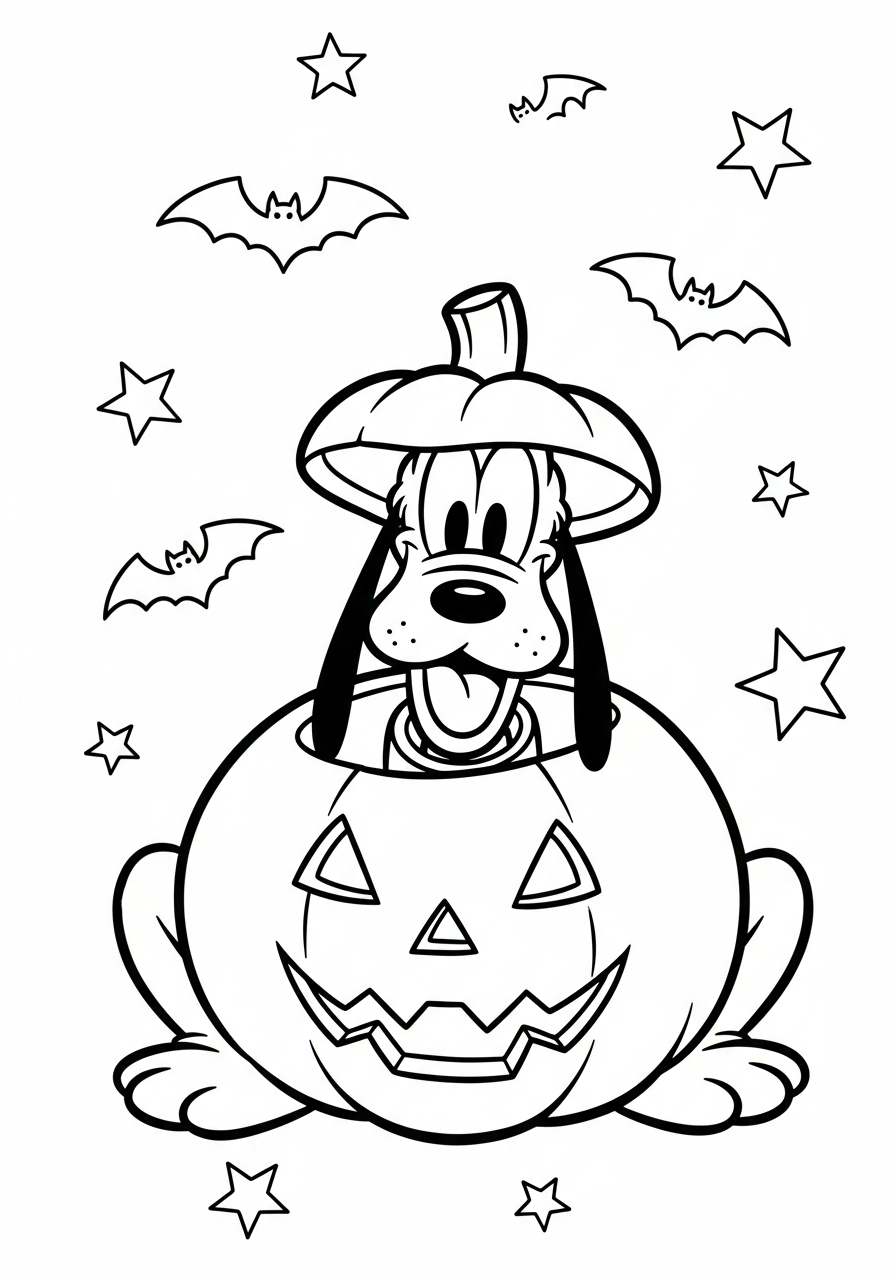 Pluto Coloring Pages 11 cute Pluto coloring pages