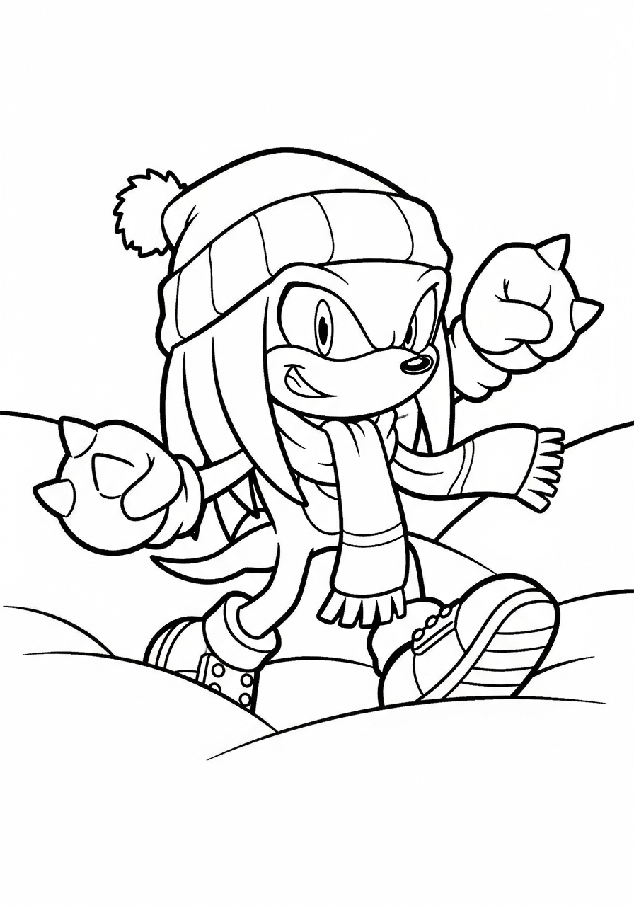 grinch Sonic Christmas coloring pages